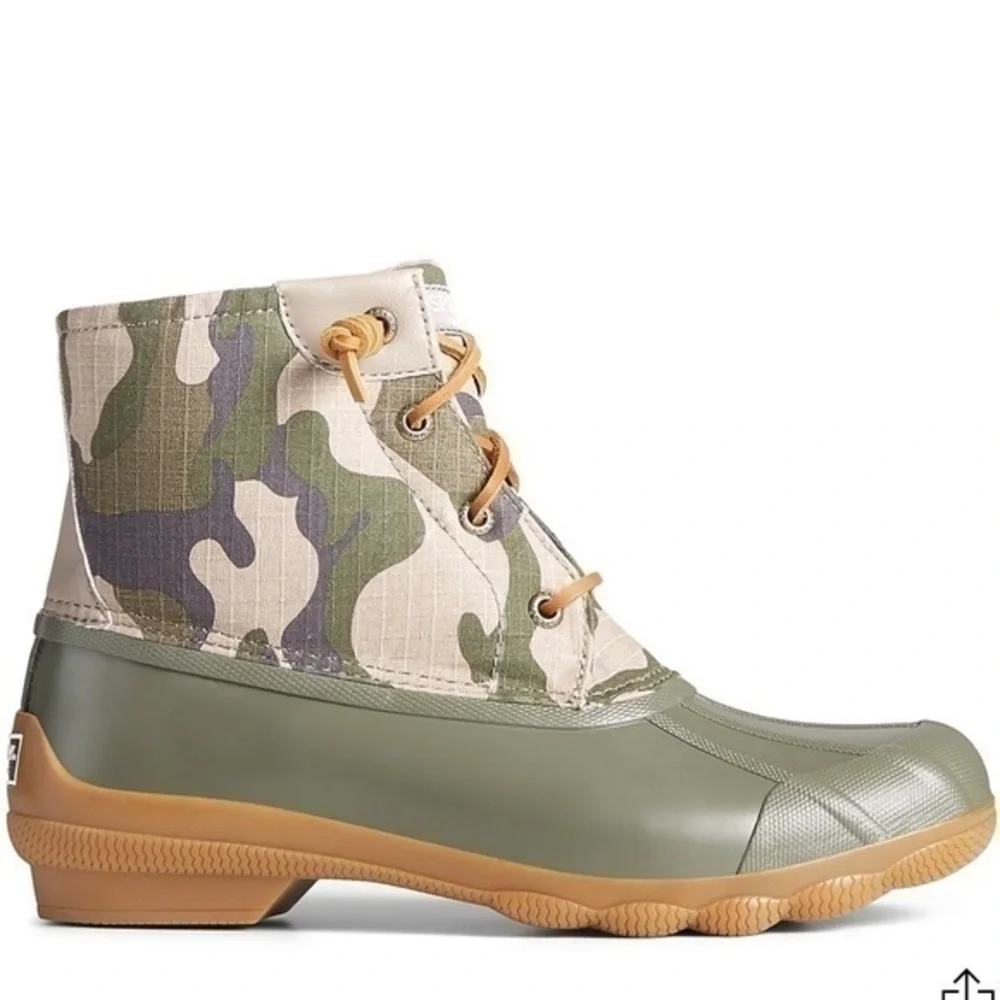 NEW SPERRY SYREN GULF DUCK BOOTS SIZE 5.5